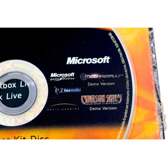 Microsoft Xbox Live Starter Kit Disc w/ Crimson Skies & MechAssault Demos - Picture 5 of 7